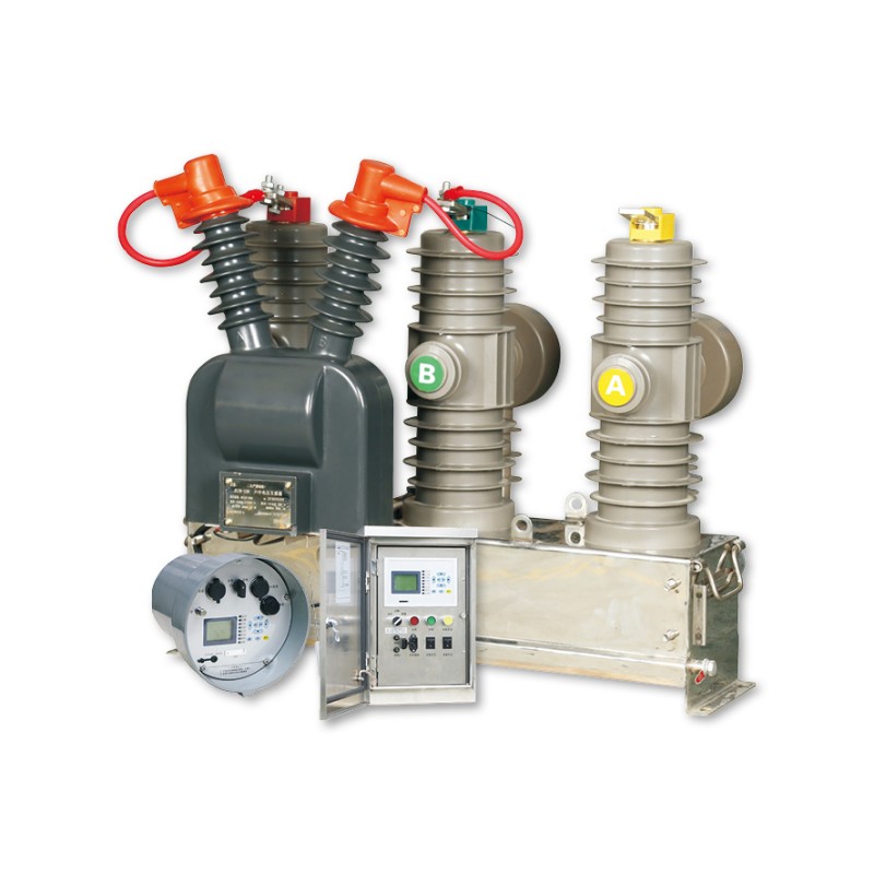 Disjuntor a vácuo de alta tensão instalado ao ar livre